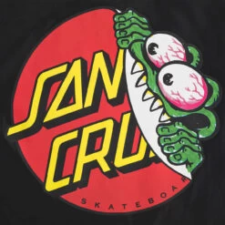 Santa Cruz Skateboards Coat Beware Dot Coach Jacket Black -Sports Skateboard-Santa Cruz CO SC615 BLK 3 29571.1687281320