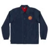Santa Cruz Skateboards Coat Beware Dot Coach Jacket Navy