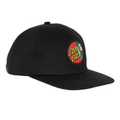 Santa Cruz Skateboards Hat Beware Dot Strapback Black -Sports Skateboard-Santa Cruz HA SC651 BLK 3 43960.1687281172
