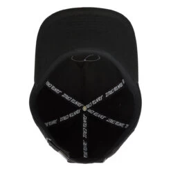 Santa Cruz Skateboards Hat Beware Dot Strapback Black -Sports Skateboard-Santa Cruz HA SC651 BLK 4 28795.1687281173