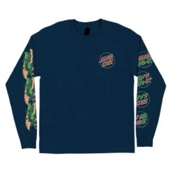 Santa Cruz Longsleeve Shirt Slasher Flip Navy