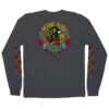 Santa Cruz Skateboards Longsleeve Shirt Dressen Mash Up Charcoal -Sports Skateboard-Santa Cruz LS SC628 CHR 1 21840.1687281286