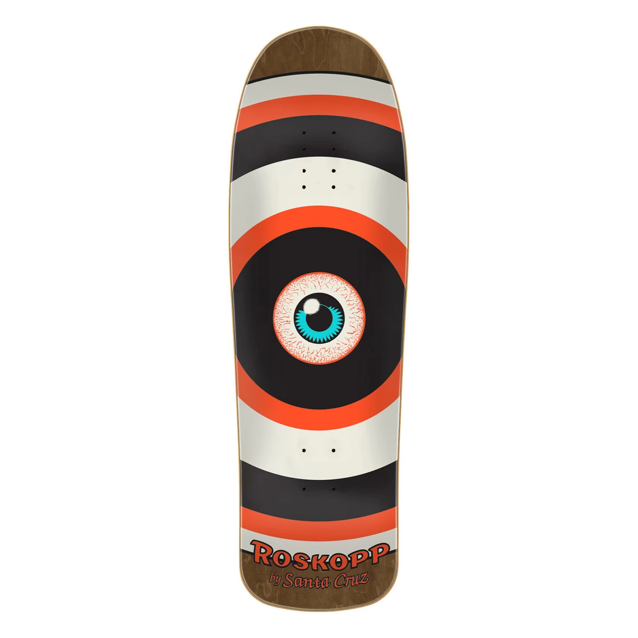 Santa Cruz Skateboard Deck Roskopp Target Eye Reissue 9.62" X 31.54" 3 Santa Cruz Skateboard Deck Roskopp Target Eye Reissue 9.62" X 31.54"