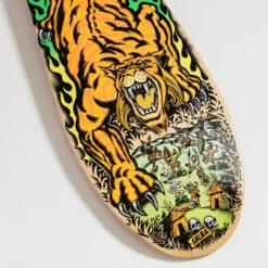 Santa Cruz Skateboard Deck Salba Tiger Reissue 10.3" X 31.1" -Sports Skateboard-Santa Cruz SC1 SU23 SSTG 3 38461.1686931929