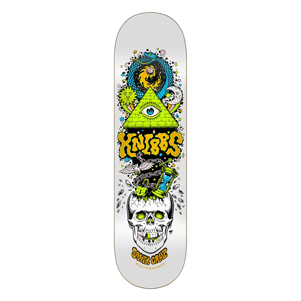 Santa Cruz Skateboard Deck Knibbs Alchemist 8.25" X 31.8" 3 Santa Cruz Skateboard Deck Knibbs Alchemist 8.25" X 31.8"