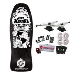Santa Cruz Skateboard Complete Kendall Friend Of The World Reissue 10.0" X 29.7" -Sports Skateboard-Santa Cruz SC2 SU23 KFOTW 7IN58WH 15168.1686932251