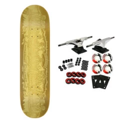Santa Cruz Skateboard Complete Guzman Dining With The Dead 8.27" X 31.83" -Sports Skateboard-Santa Cruz SC241 5.2SI52WH 66029.1686932255
