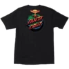Santa Cruz Shirt Doom Dot Black -Sports Skateboard-Santa Cruz SC DoomDot SS Black Back 96157.1591732029