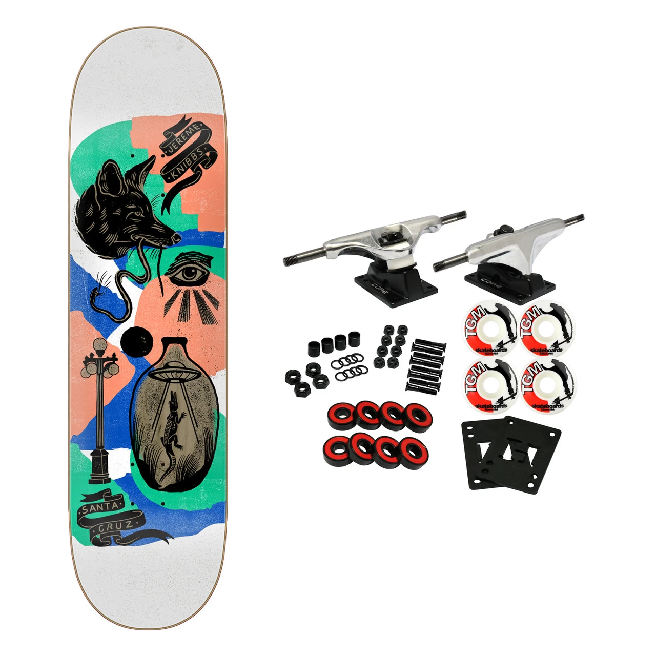 Santa Cruz Complete Knibbs Seeker Powerply 8.27" X 31.83" 3 Santa Cruz Complete Knibbs Seeker Powerply 8.27" X 31.83"