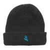 Santa Cruz Beanie Screaming Hand Black -Sports Skateboard-Santa Cruz SC ScreamingHand beanie black front 71182.1539631665