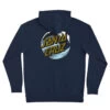 Santa Cruz Skateboards Hoody Wave Dot Pullover Slate/Gold -Sports Skateboard-Santa Cruz SW SC609 STGLD 1 64583.1687281621