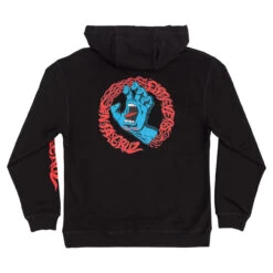 Santa Cruz Skateboards Hoody Screaming 50 Pullover Black