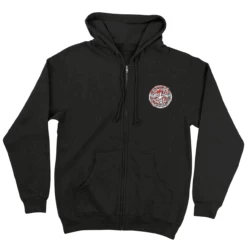 Santa Cruz Zip Hoody Decoder Roskopp Black