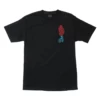 Santa Cruz Shirt Screaming Hand Scream Black -Sports Skateboard-Santa Cruz T SC619 BLK 1 37038.1649441686