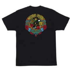 Santa Cruz Skateboards Shirt Dressen Mash Up Black