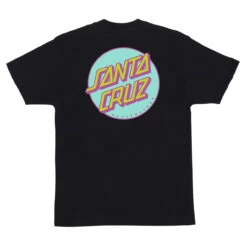 Santa Cruz Skateboards Shirt Other Dot Black/Blue/Magenta