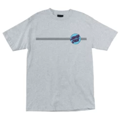 Santa Cruz Shirt Other Dot Heather Grey/Blue