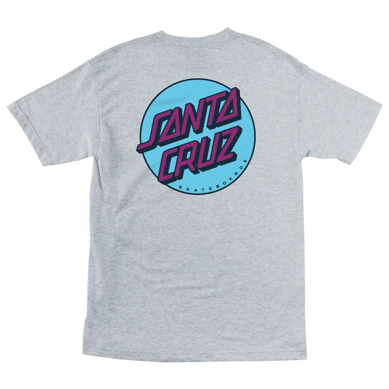 Santa Cruz Shirt Other Dot Heather Grey/Blue 4 Santa Cruz Shirt Other Dot Heather Grey/Blue - Image 2
