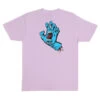Santa Cruz Skateboards Shirt Screaming Hand Lilac