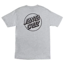 Santa Cruz Skateboards Shirt Opus Dot Heather Grey/Black