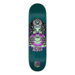 Santa Cruz Santa Cruz Delfino Fortune Teller Glow VX Skateboard Deck 8.25"