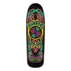 Santa Cruz Santa Cruz Dressem Rose Crew Two Shaped Pro Skateboard Deck 9.31"