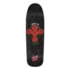 Santa Cruz Santa Cruz Dressen Rose Cross Shaped Pro Skateboard Deck 9.31"