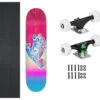 Santa Cruz Skateboard Iridescent Hand 7.75" X 31.4" With Powell Mini Logo Package -Sports Skateboard-Santa Cruz santacmp112 4 03579.1667408162