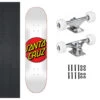 Santa Cruz Skateboard Classic Dot White 8.0" X 31.62" With Powell Mini Logo Package -Sports Skateboard-Santa Cruz santacmp112 8 60943.1667408148